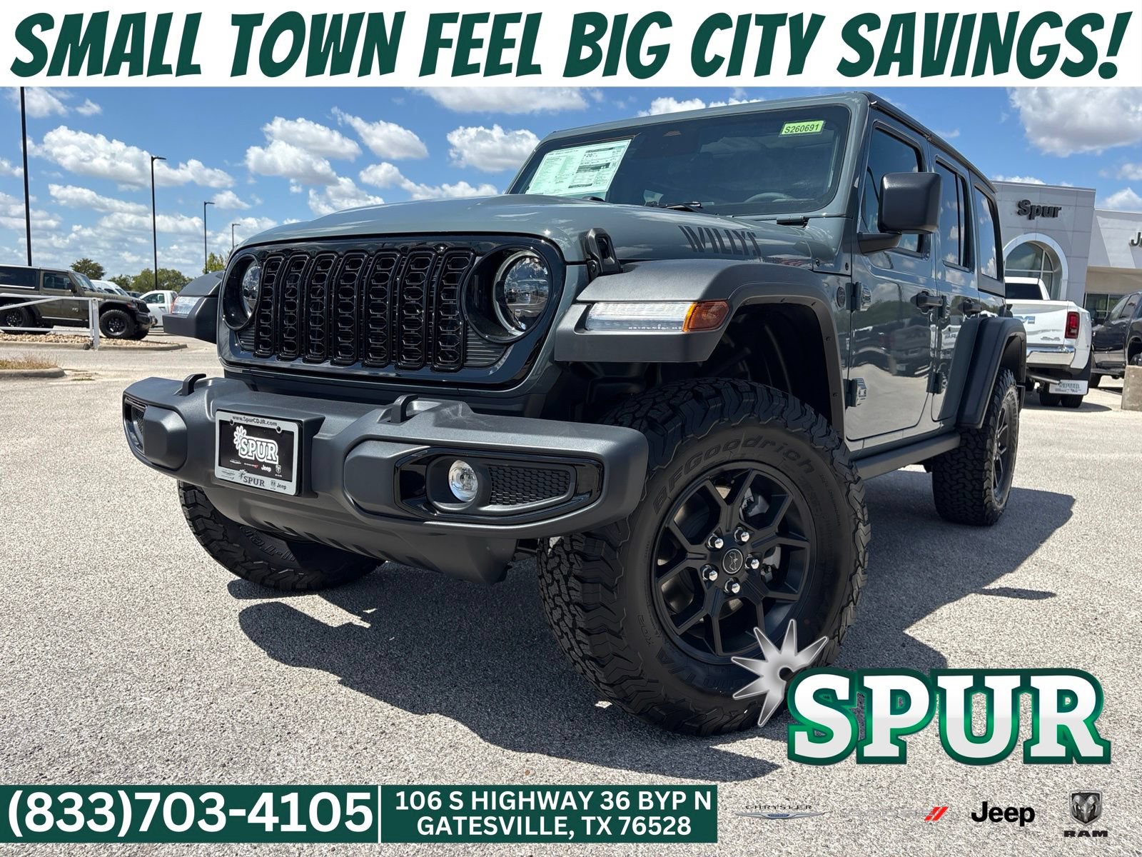New 2026 Jeep Wrangler Unlimited Sport AWD/4WD image 1