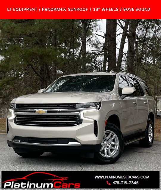 Used 2021 Chevrolet Tahoe LT image 1