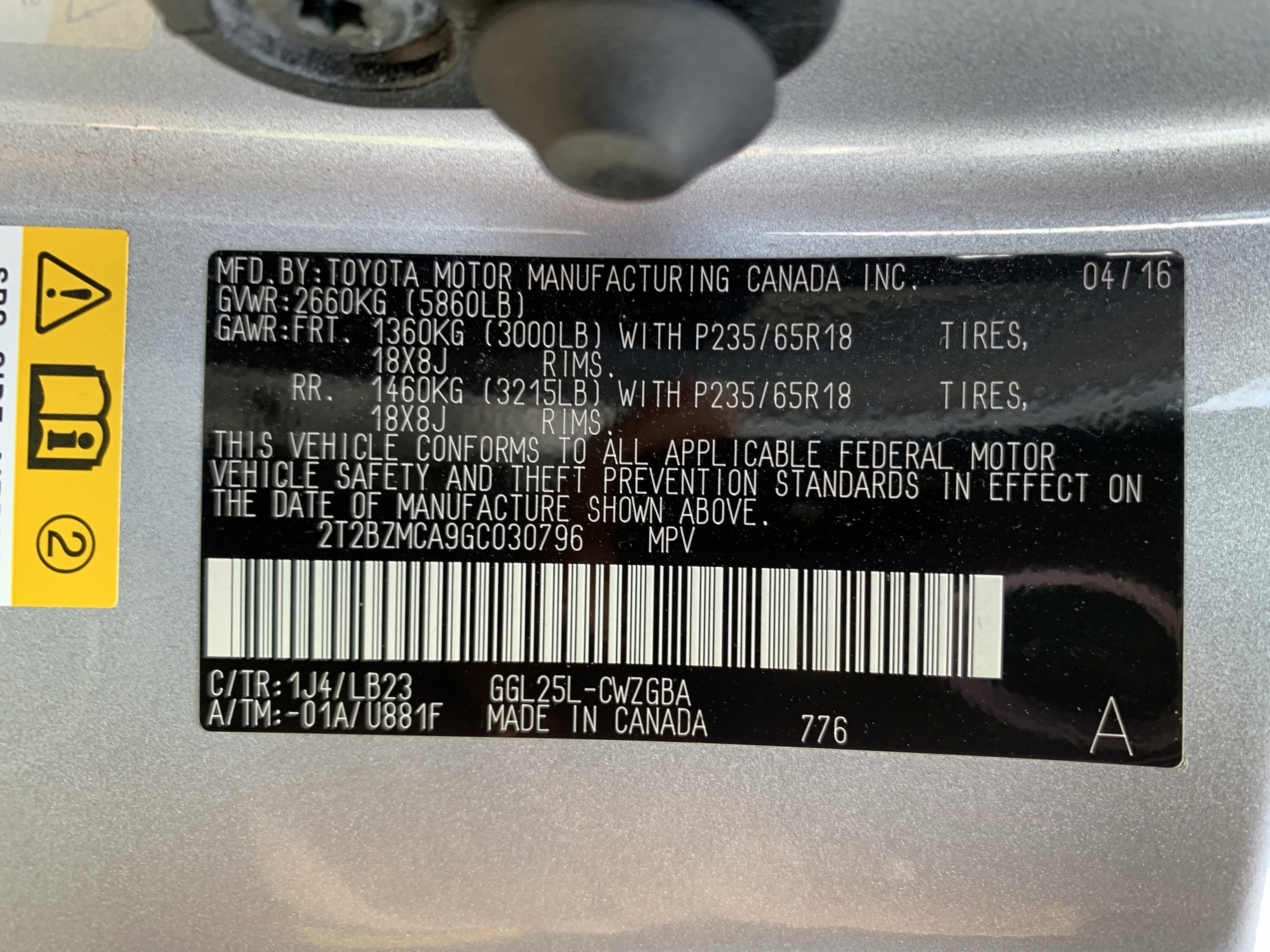 Used 2016 Lexus RX 350 AWD w/ Premium Package image 36