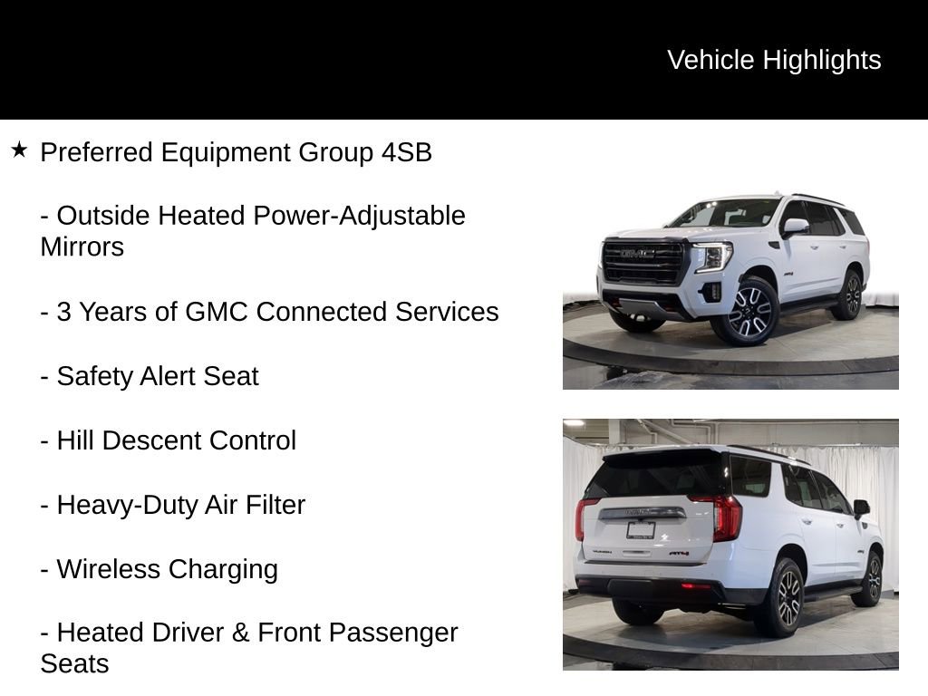 Used 2023 GMC Yukon AT4 w/ Technology Package image 13
