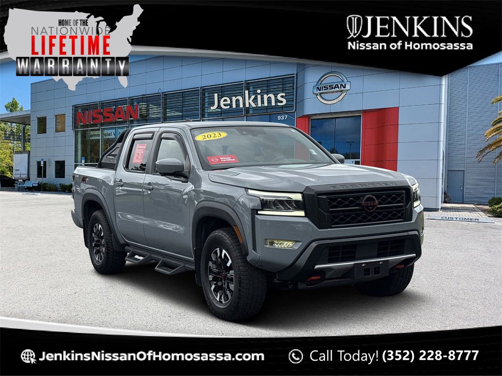 Certified 2023 Nissan Frontier PRO-4X w/ Pro Convenience Package