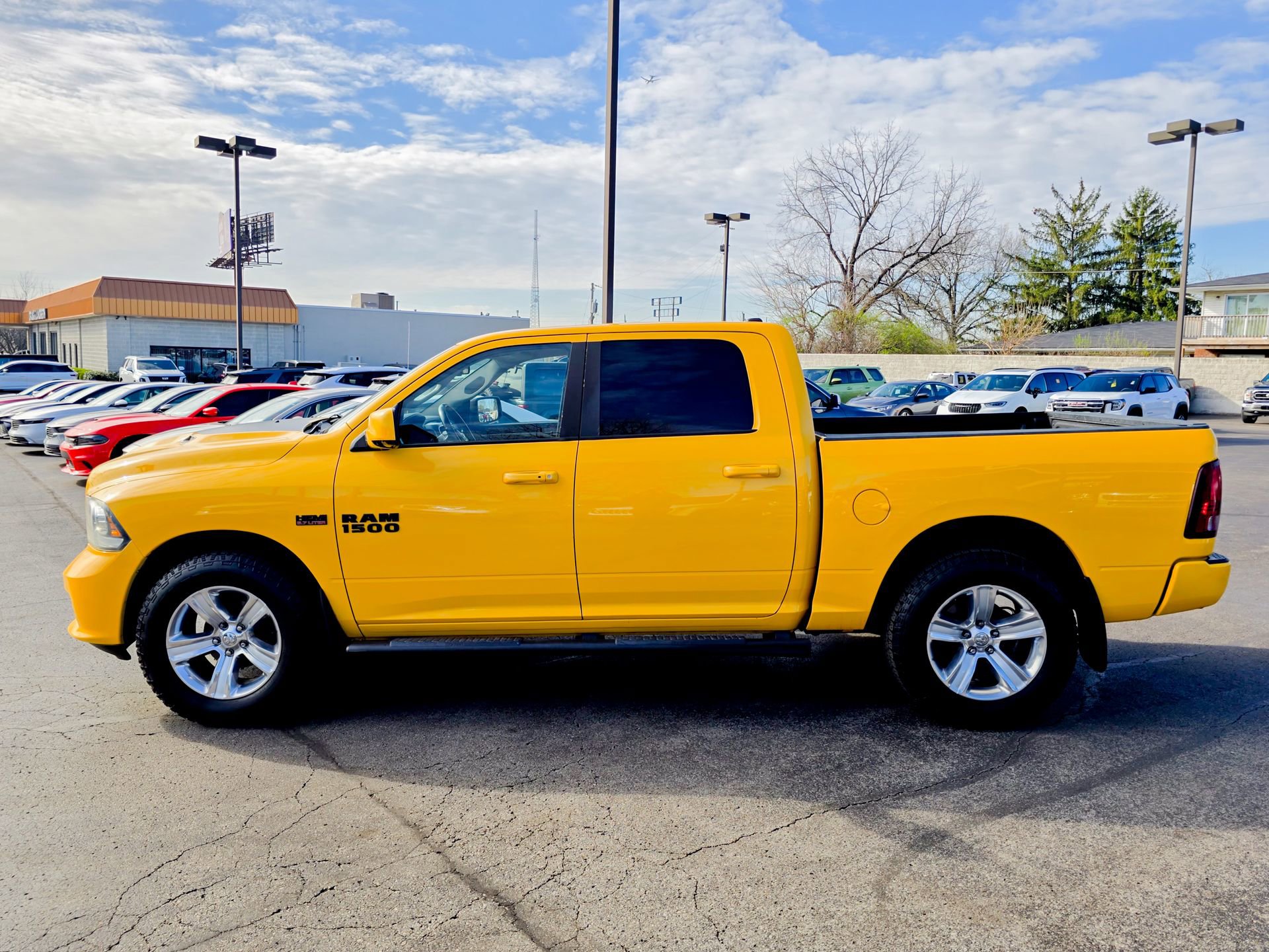 Used 2016 RAM 1500 Sport w/ Stinger Yellow Sport Package image 14