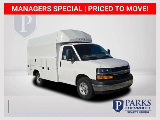 New 2025 Chevrolet Express 3500 w/ Power Convenience Package RWD image 1