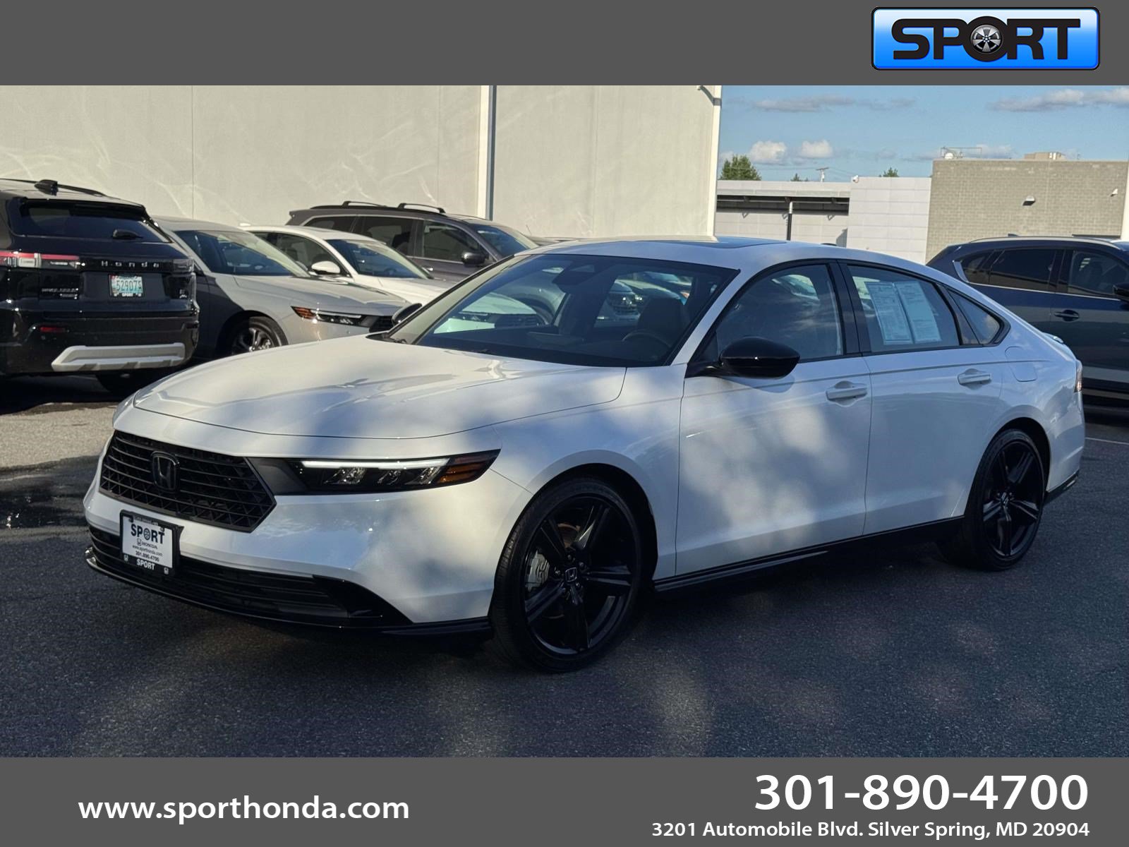 Certified 2025 Honda Accord Sport