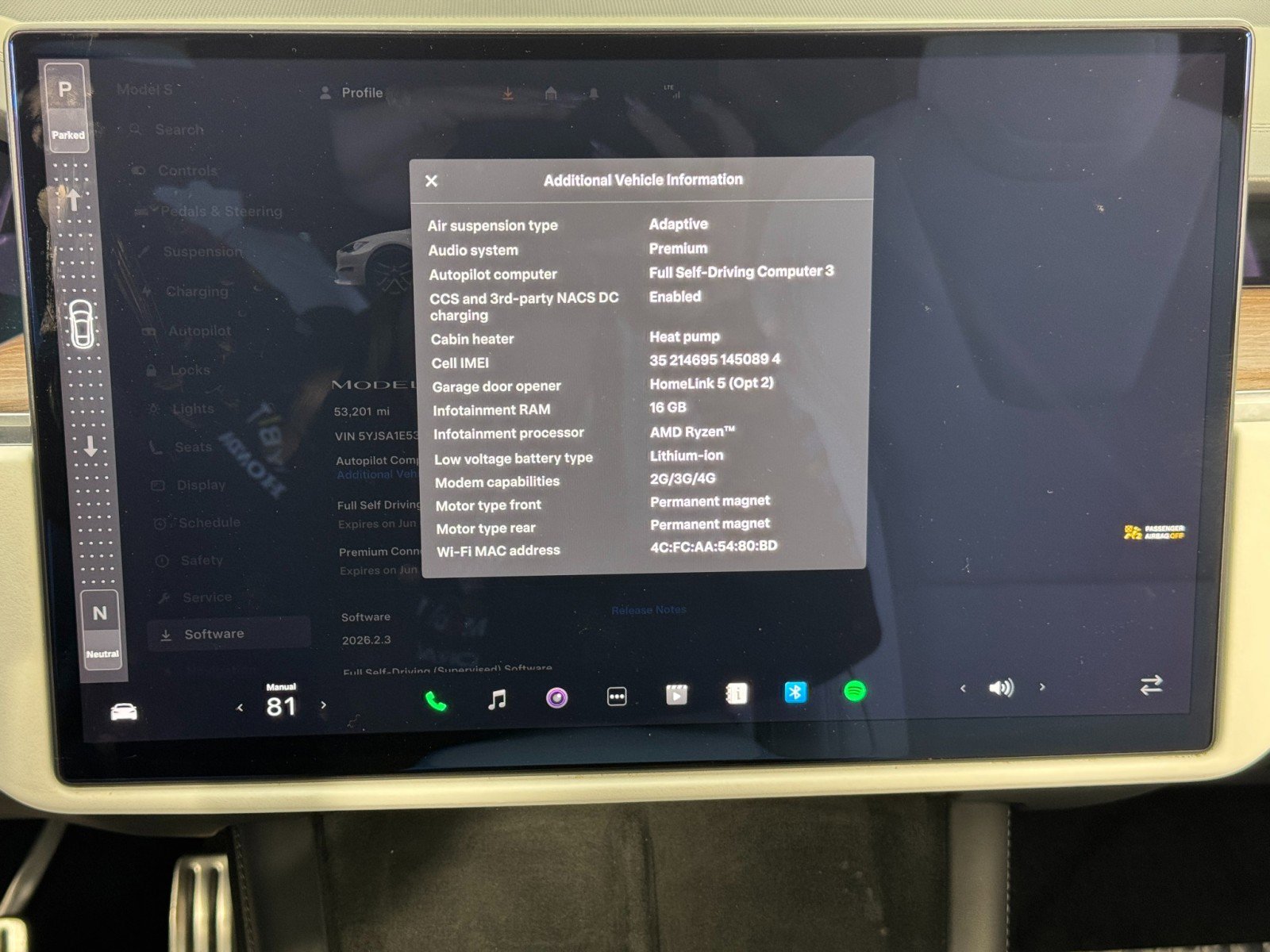 Used 2022 Tesla Model S image 32