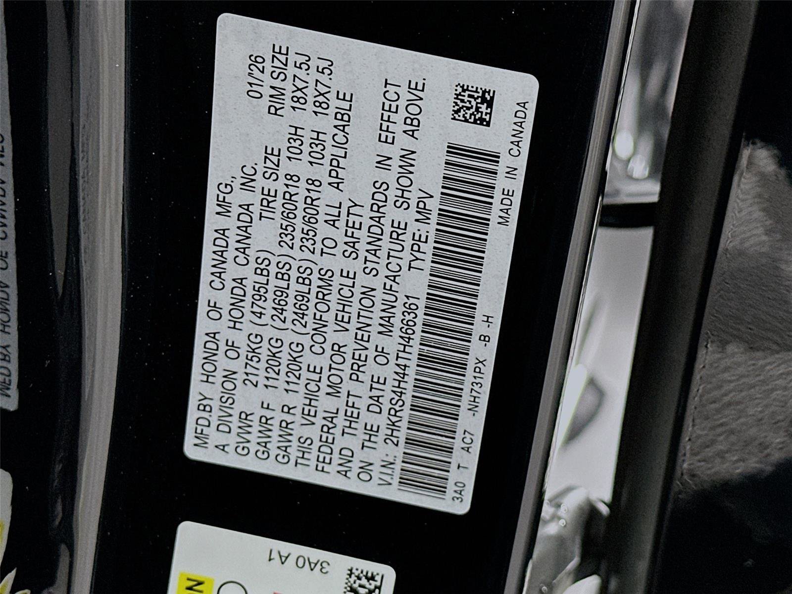 New 2026 Honda CR-V EX image 23