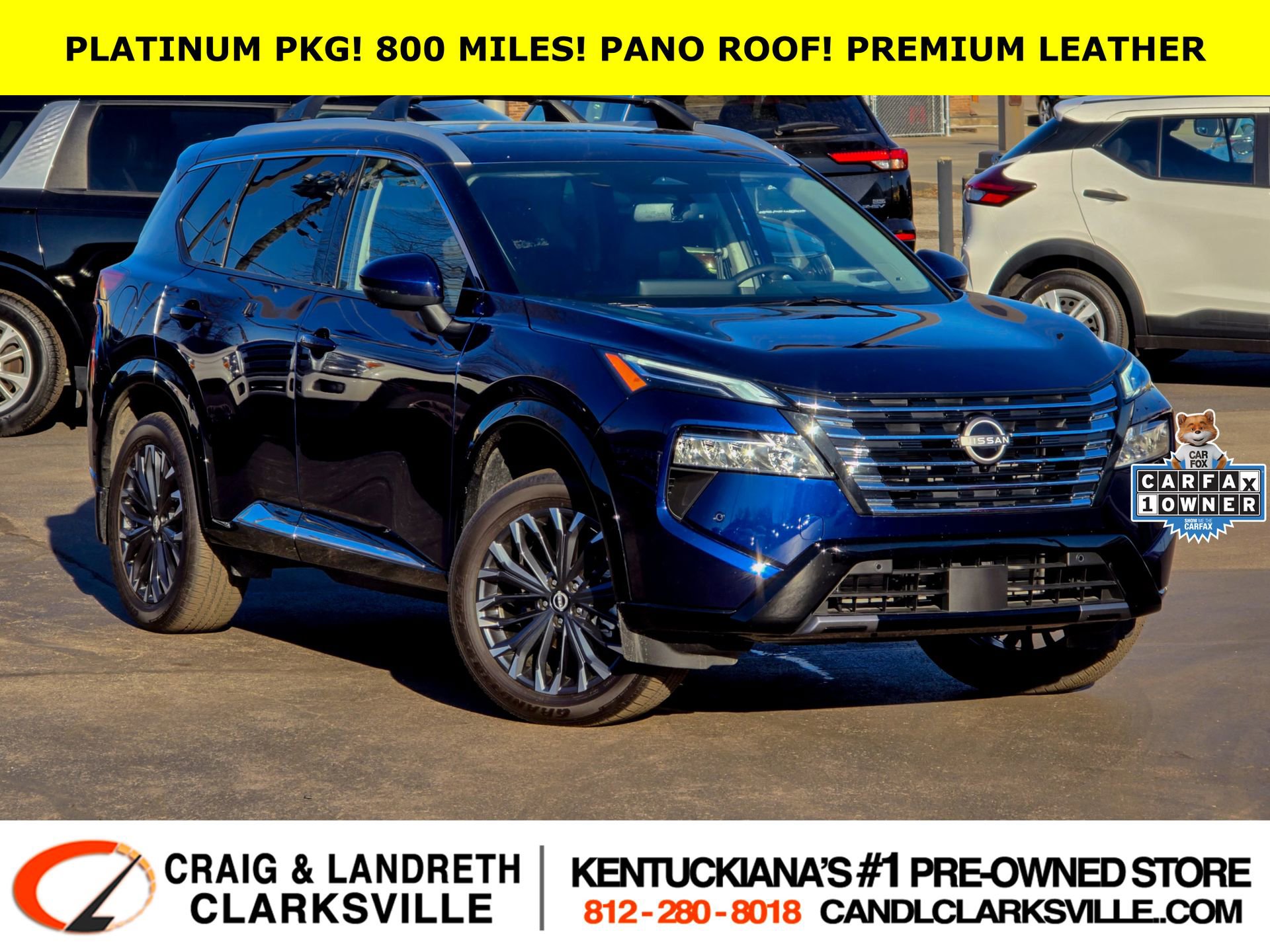 Used 2025 Nissan Rogue Platinum w/ Platinum Premium Package image 1