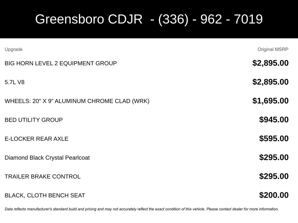 New 2026 RAM 1500 Big Horn image 5