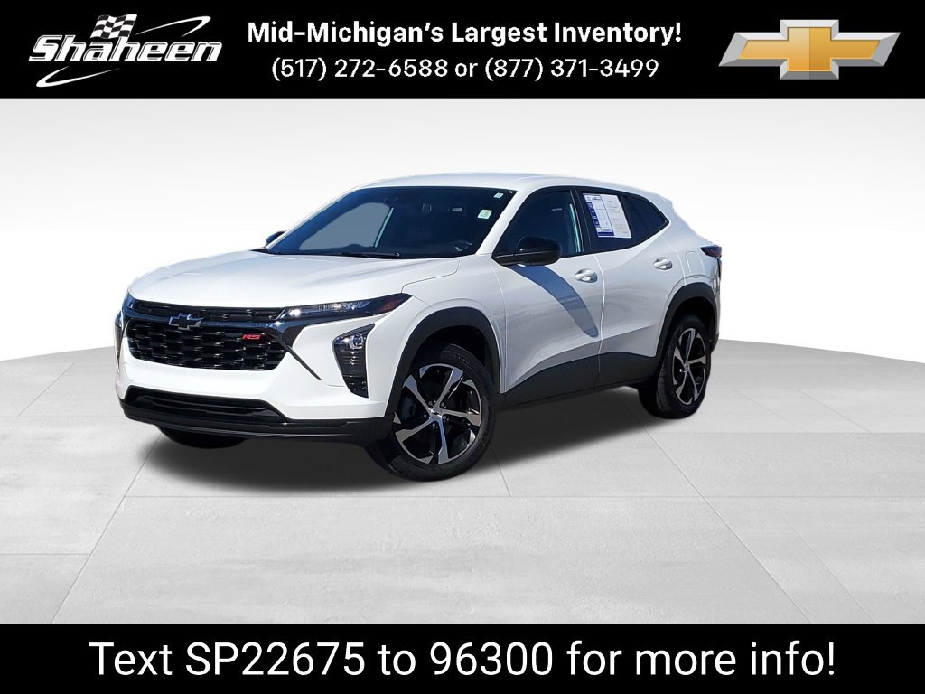 Certified 2024 Chevrolet Trax RS w/ Driver Confidence Package