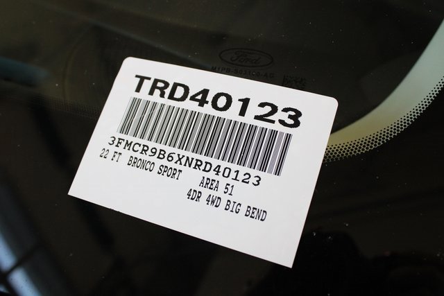 Used 2022 Ford Bronco Sport Big Bend w/ Convenience Package image 30