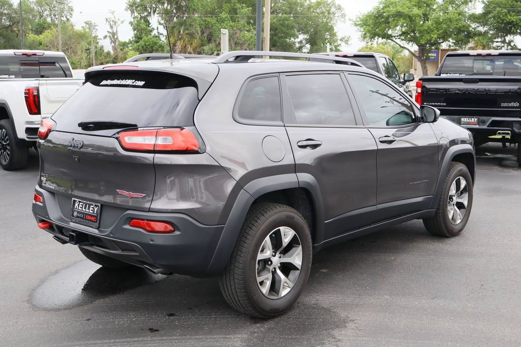 Used 2018 Jeep Cherokee Trailhawk w/ Quick Order Package 27L image 8