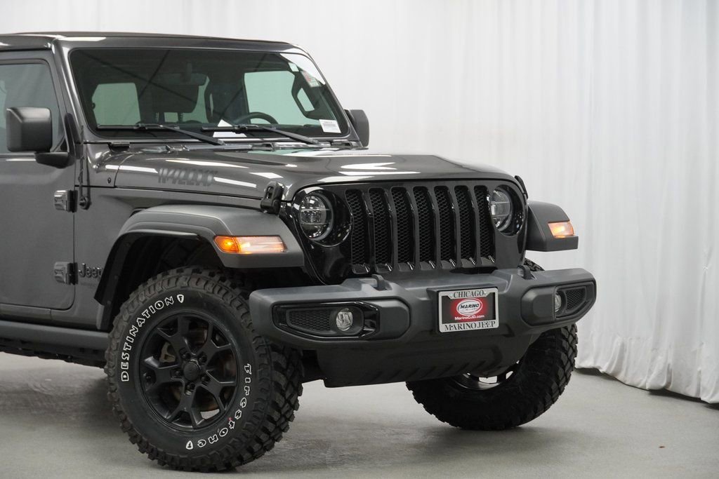 Certified 2021 Jeep Wrangler Unlimited Willys image 4