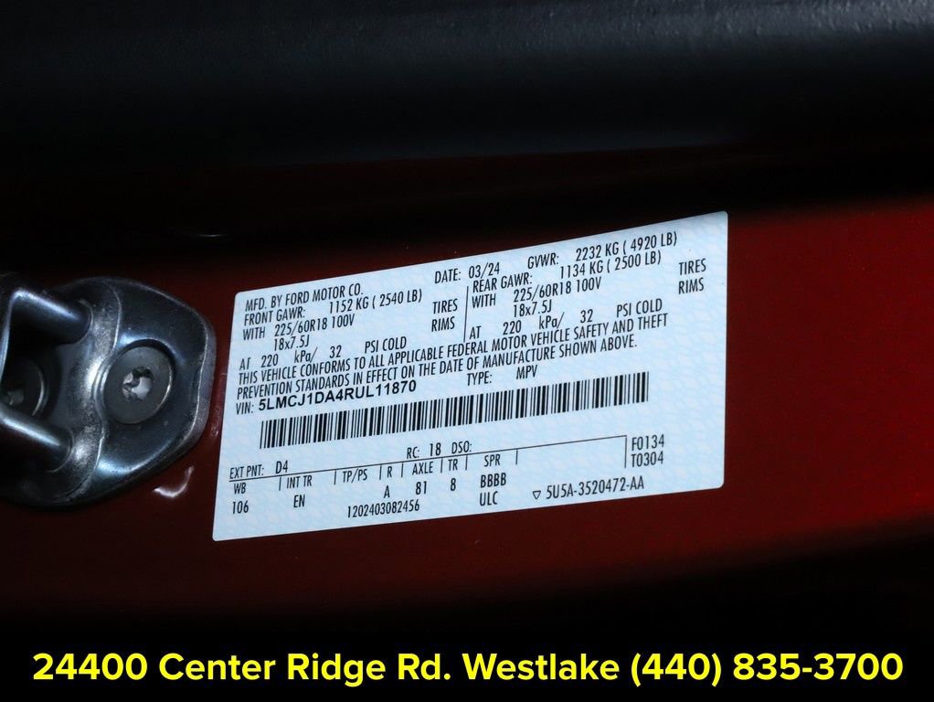 Certified 2024 Lincoln Corsair AWD image 19