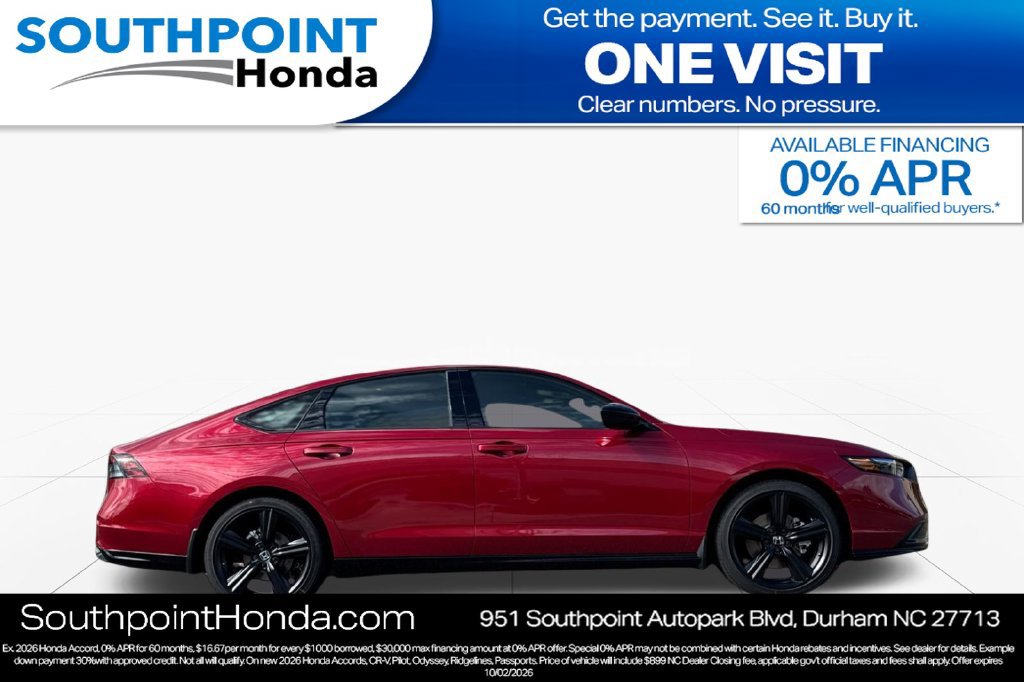 New 2026 Honda Accord Sport image 2