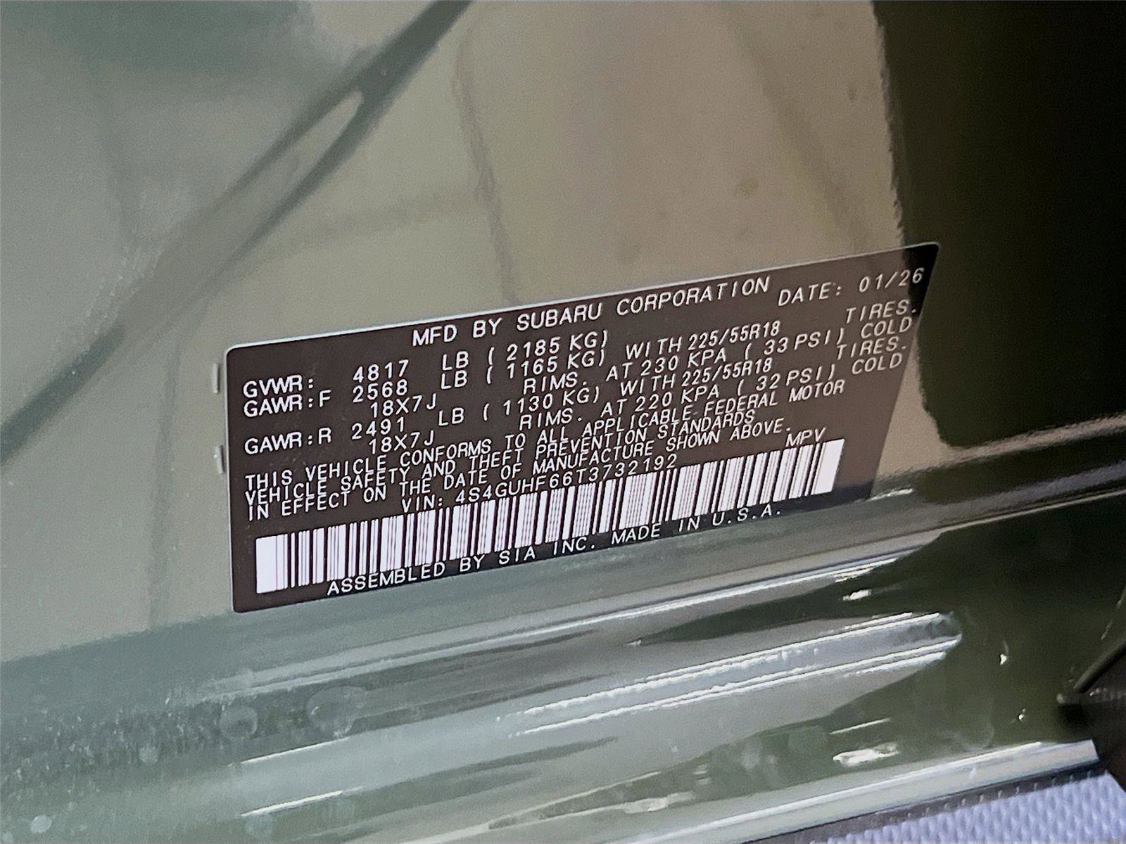 New 2026 Subaru Crosstrek 2.5i Sport image 34