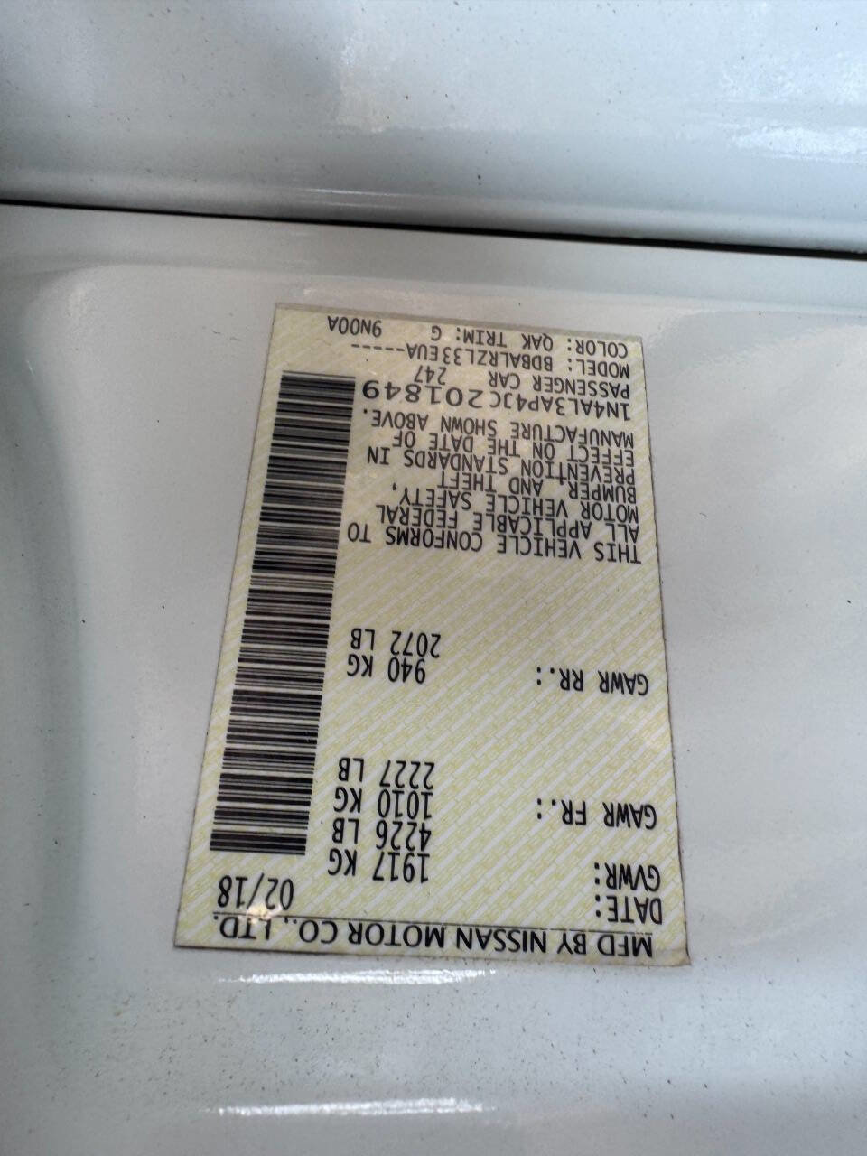 Used 2018 Nissan Altima 2.5 SL FWD image 50