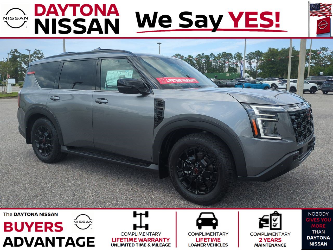 New 2025 Nissan Armada PRO-4X w/ Pro-4X Premium Package
