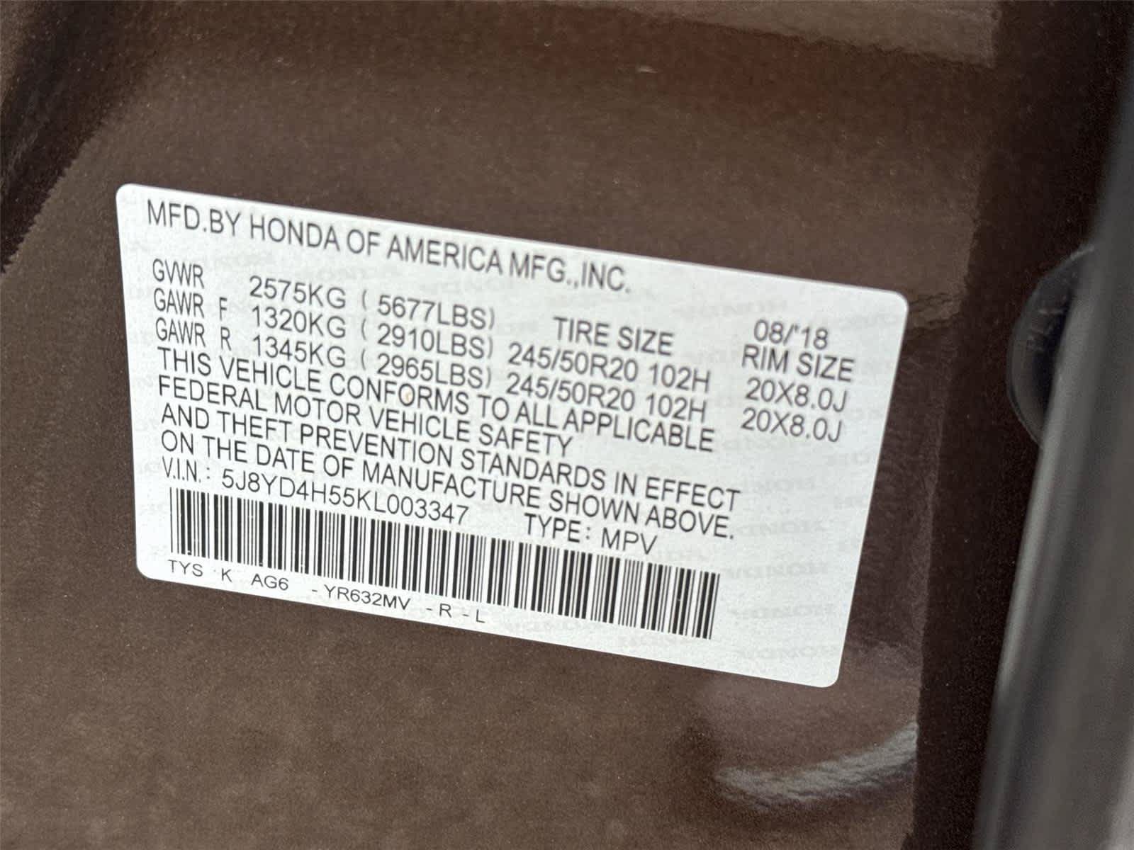 Used 2019 Acura MDX w/ Technology Package AWD/4WD image 33