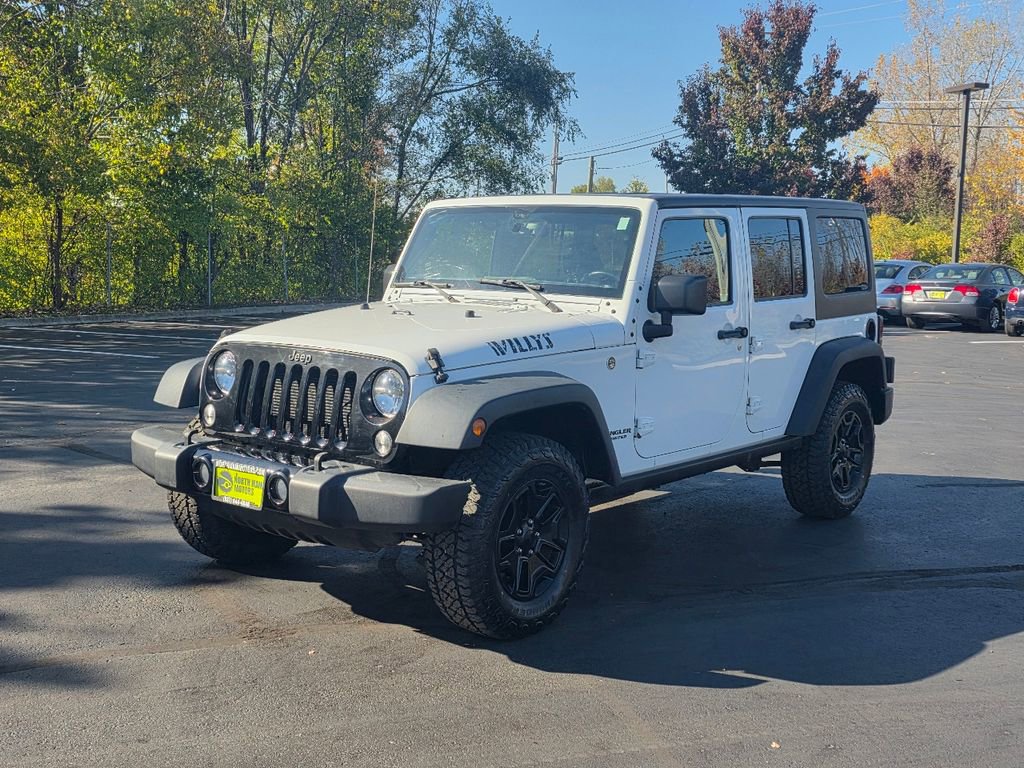 Used 2017 Jeep Wrangler Unlimited Willys image 3