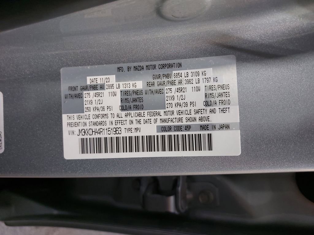 Used 2024 MAZDA CX-90 Plug-In Hybrid w/ Premium Pkg image 40