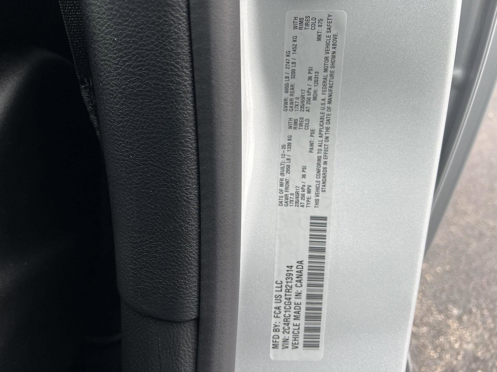 New 2026 Chrysler Voyager LX image 16