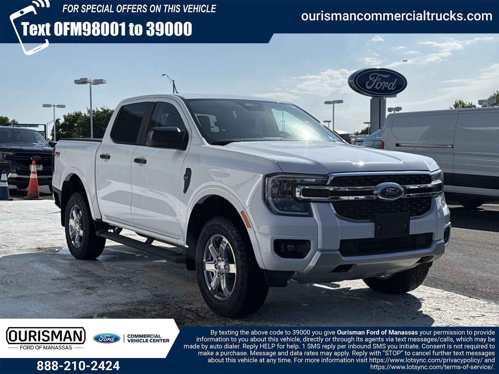 New 2025 Ford Ranger XLT w/ Equipment Group 301A High AWD/4WD image 1