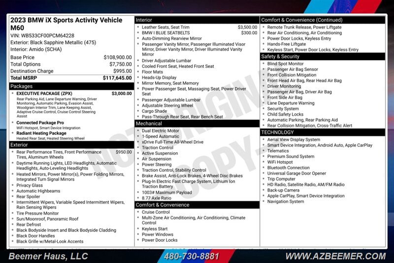 Used 2024 BMW i5 M60 w/ Premium Package AWD/4WD image 3