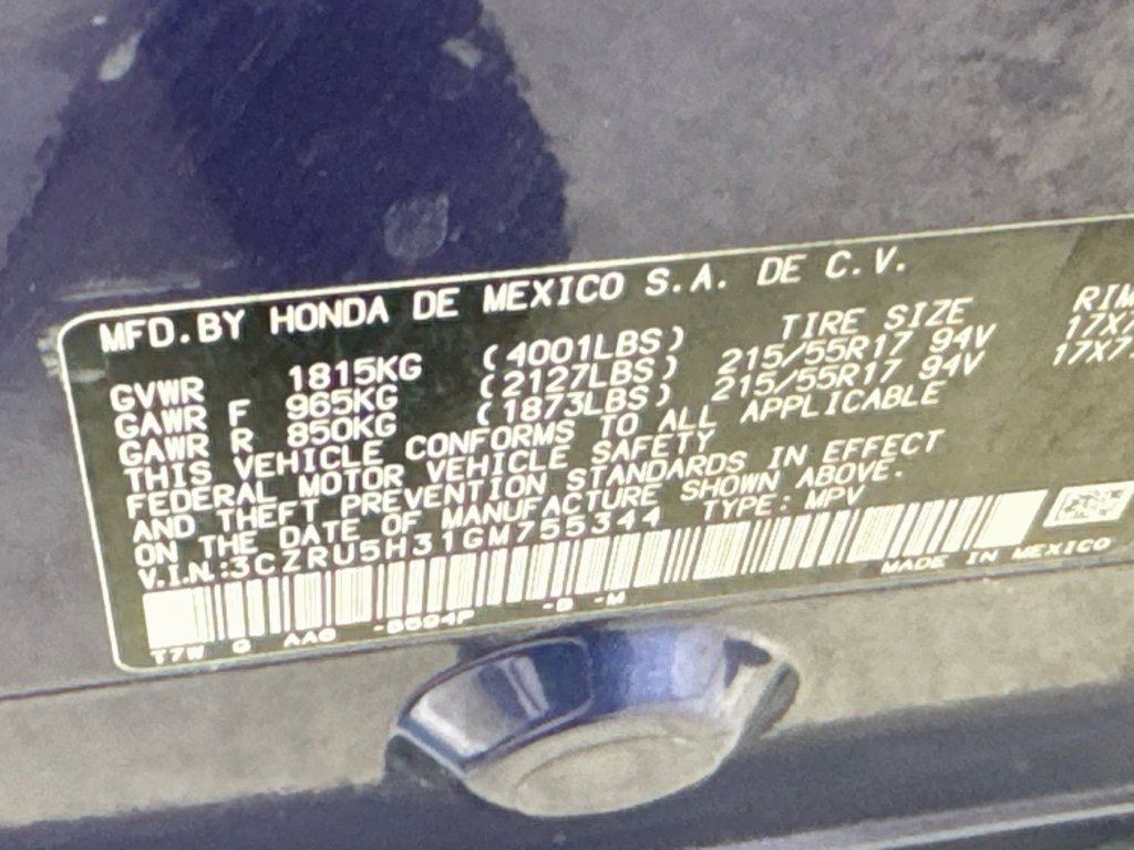 Used 2016 Honda HR-V LX image 33