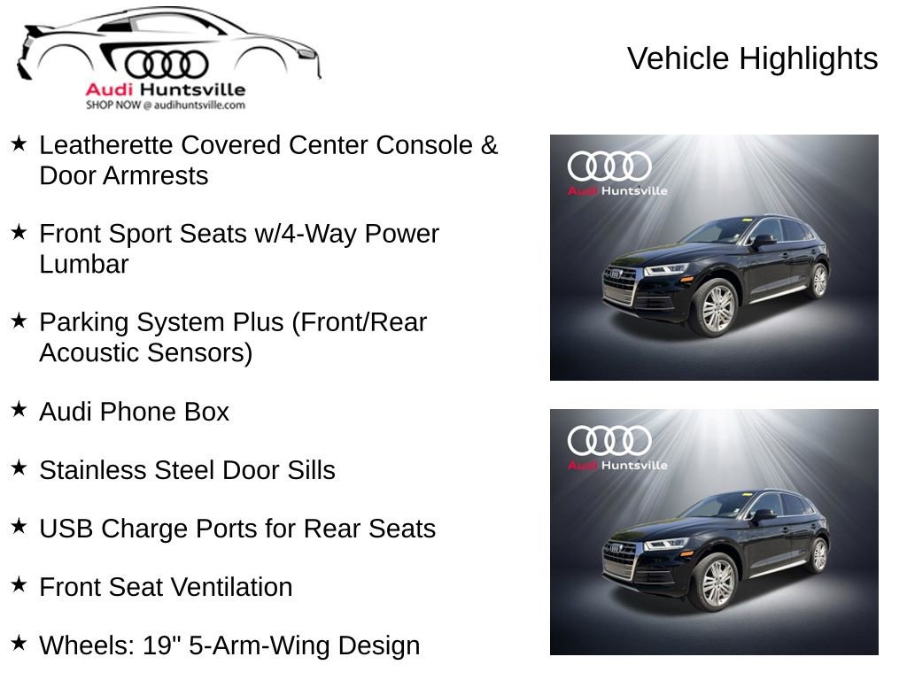 Used 2019 Audi Q5 2.0T Premium Plus w/ Premium Plus Package AWD/4WD image 15