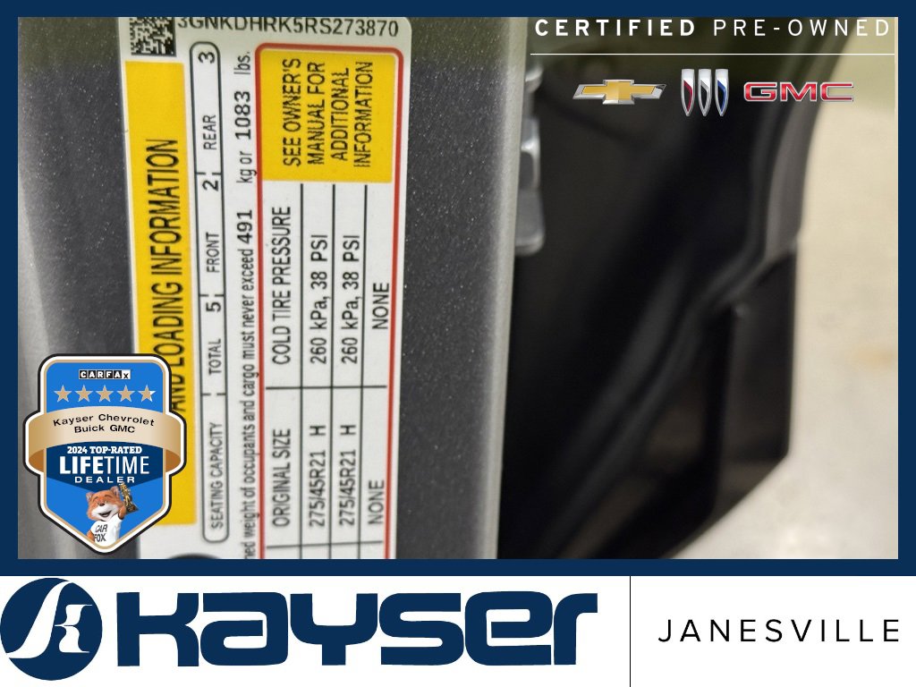 Certified 2024 Chevrolet Blazer EV RS image 43