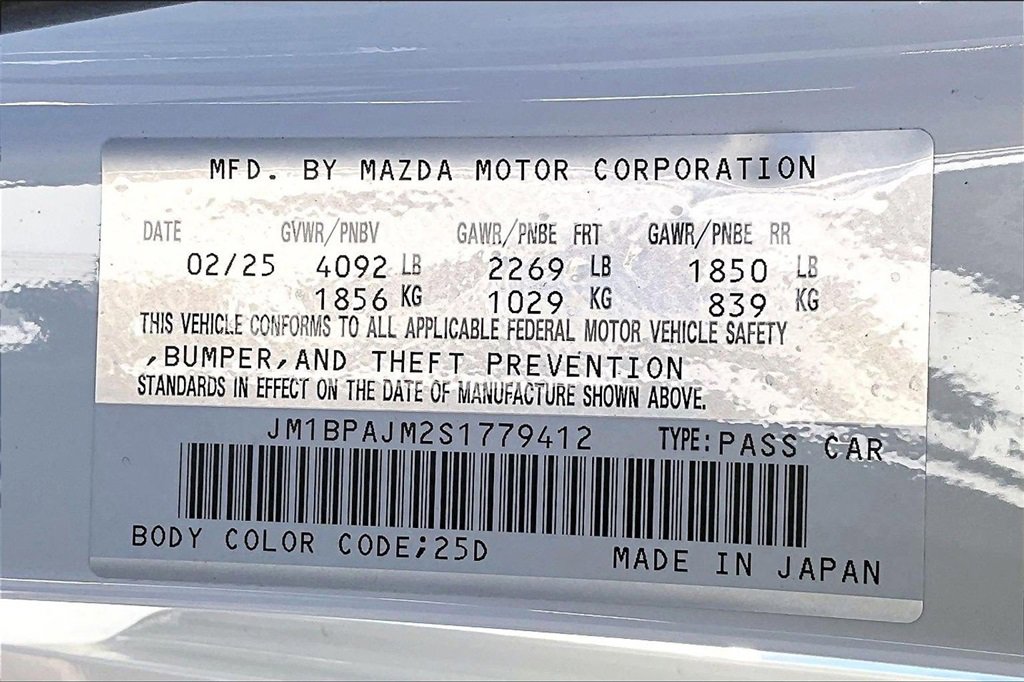 Certified 2025 MAZDA MAZDA3 s image 16