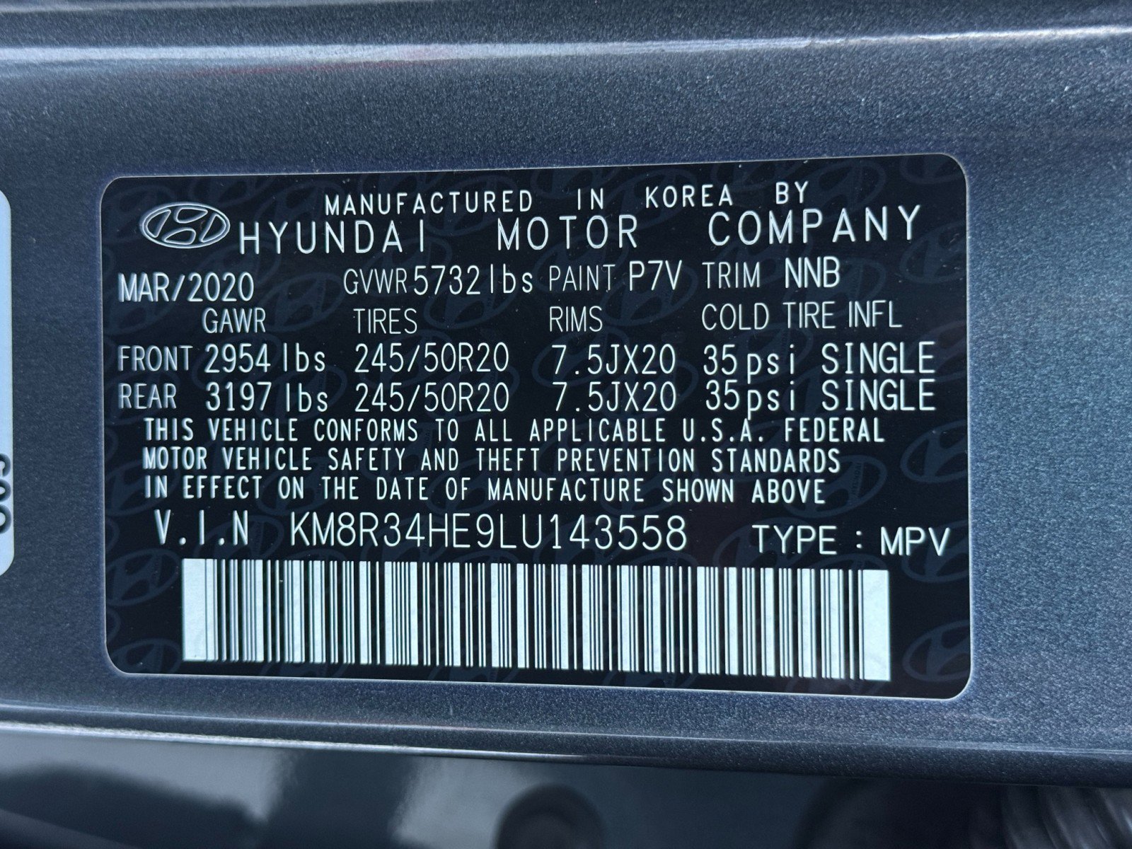 Used 2020 Hyundai Palisade SEL w/ Convenience Package image 43