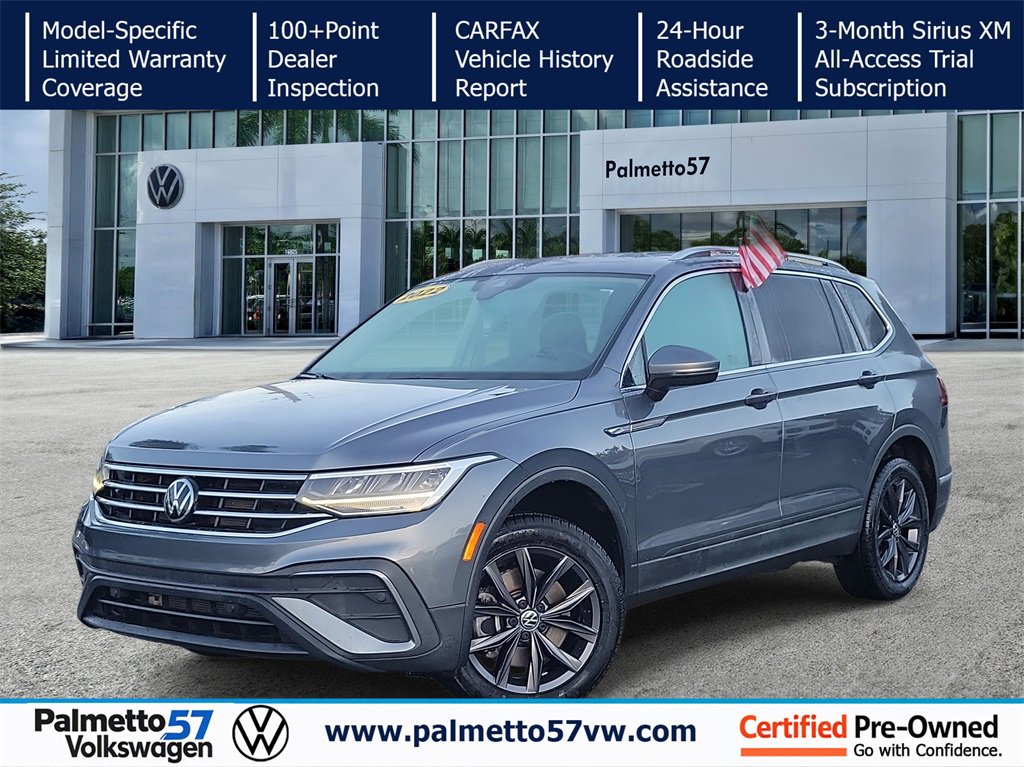Certified 2022 Volkswagen Tiguan SE image 1