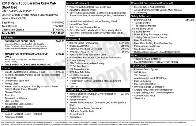 Used 2018 RAM 1500 Laramie w/ Convenience Group image 35