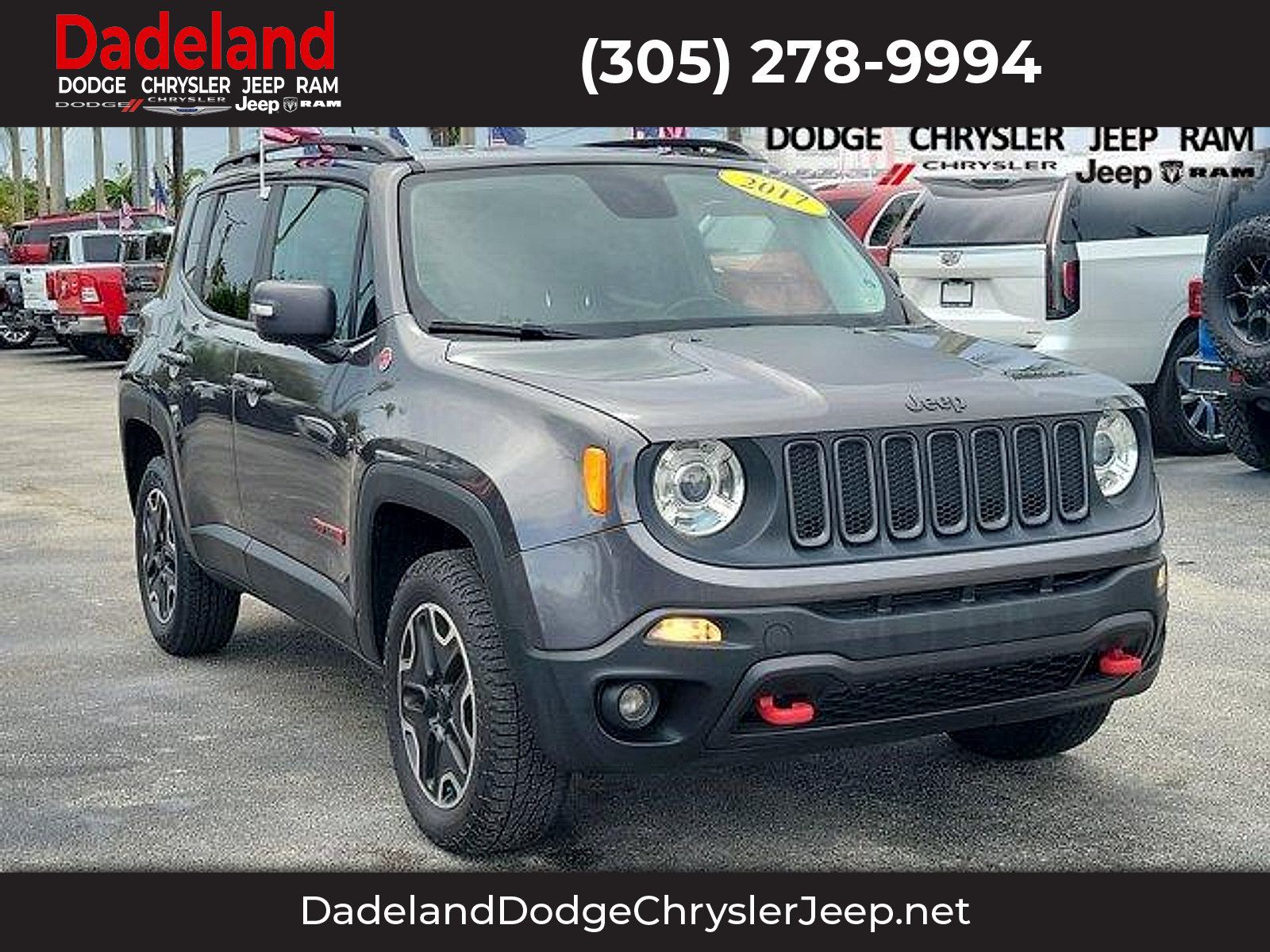 Certified 2017 Jeep Renegade Trailhawk