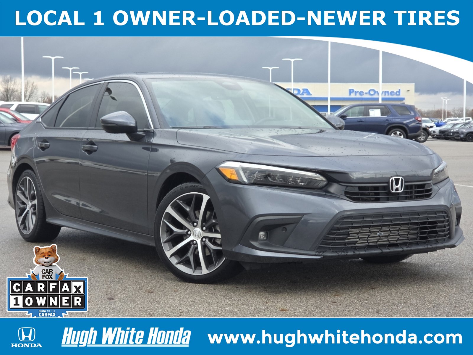 Used 2022 Honda Civic Touring image 1