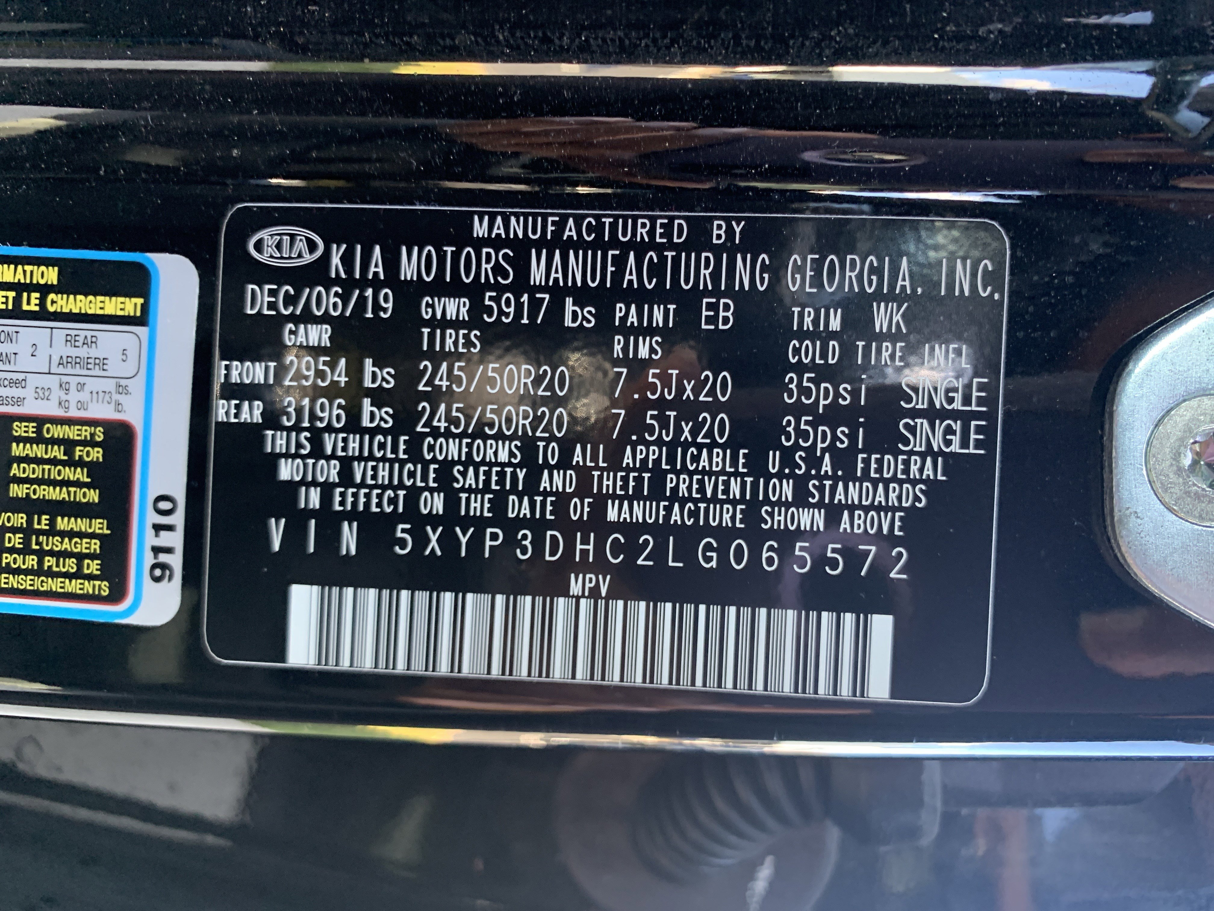 Used 2020 Kia Telluride EX w/ EX Premium Package image 36