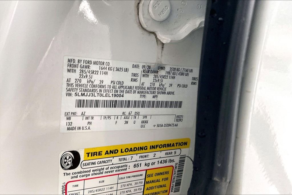 Used 2020 Lincoln Navigator L Reserve w/ Equipment Group 208A Reserve AWD/4WD image 28