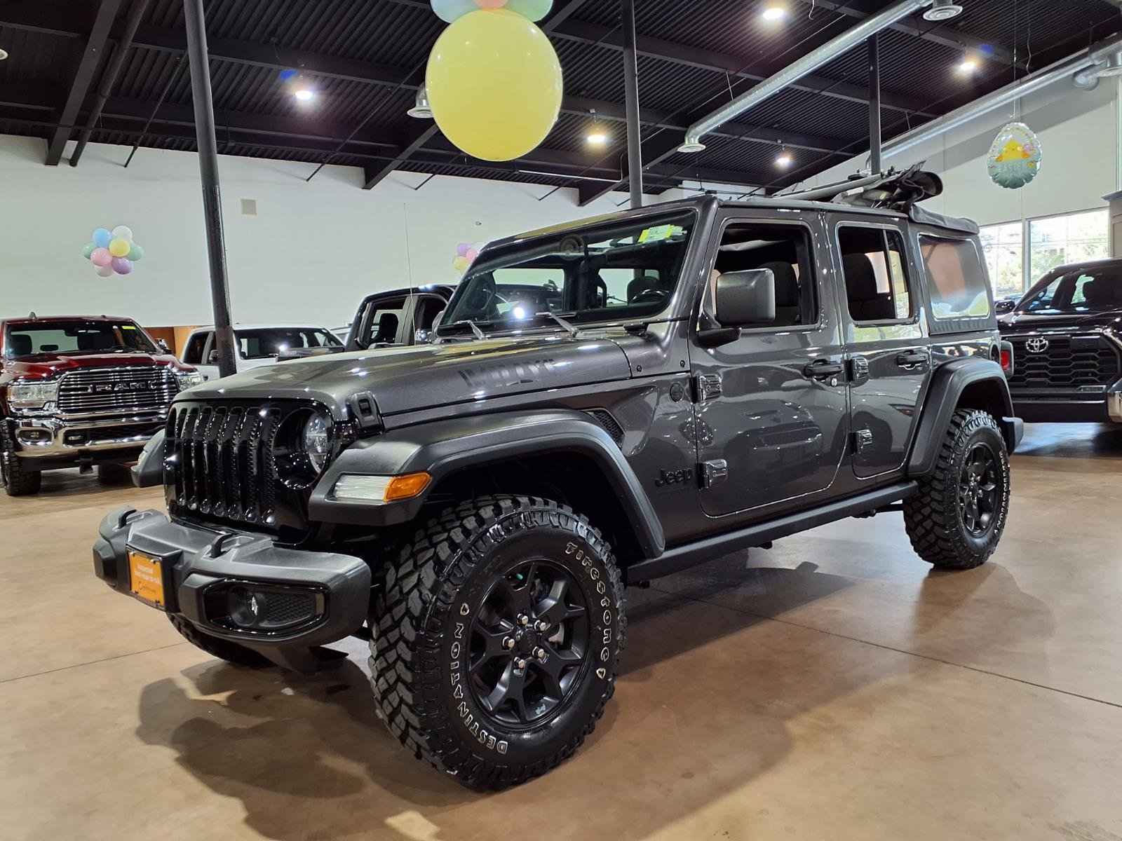 Used 2021 Jeep Wrangler Unlimited Sport AWD/4WD image 3