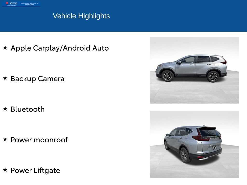 Used 2022 Honda CR-V EX-L image 2