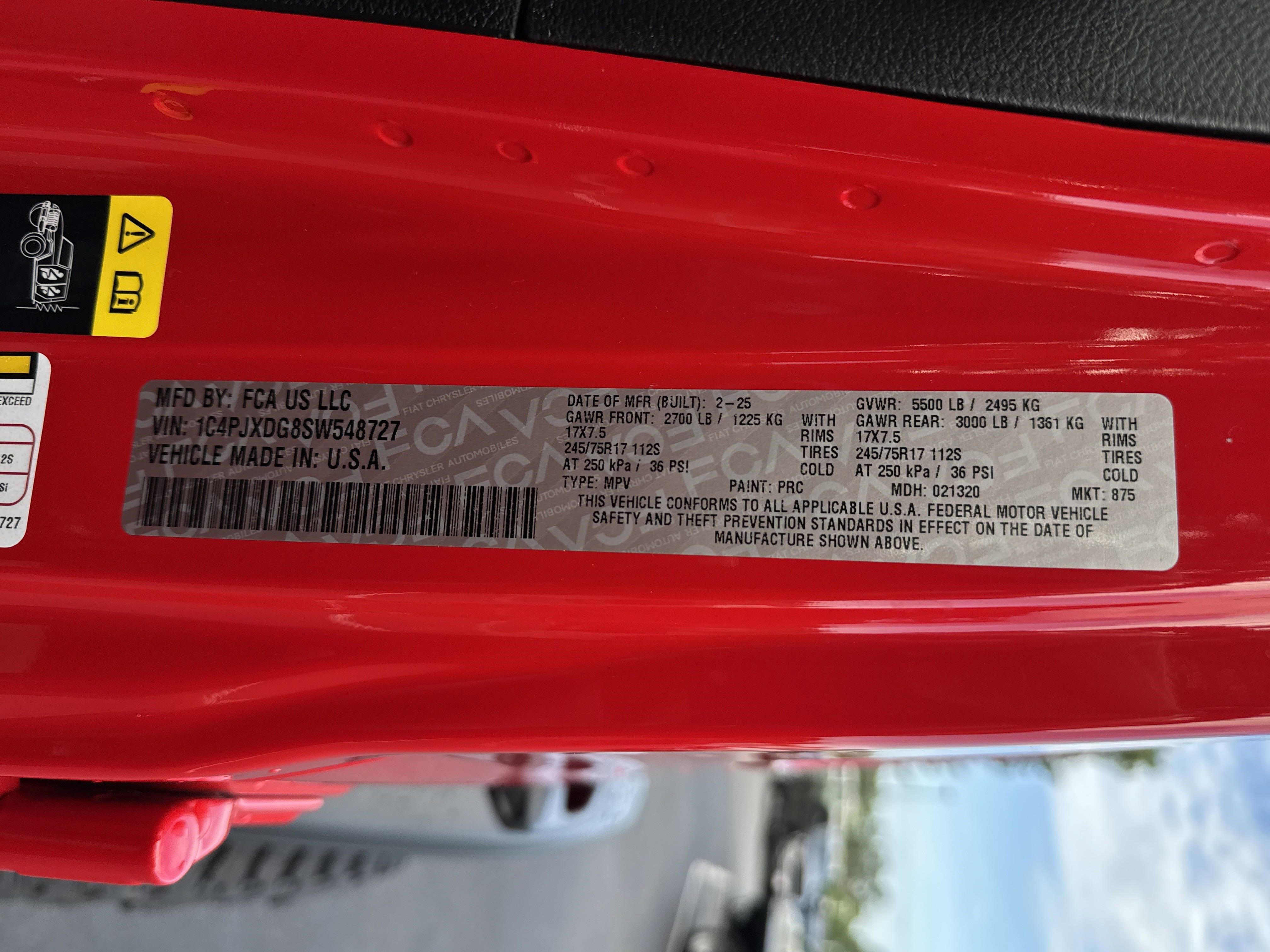 New 2025 Jeep Wrangler Sport S AWD/4WD image 41