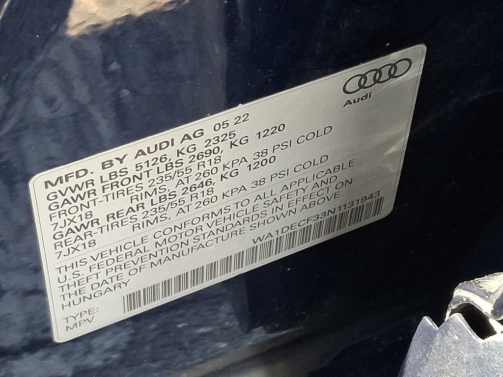 Used 2022 Audi Q3 2.0T Premium AWD/4WD image 27