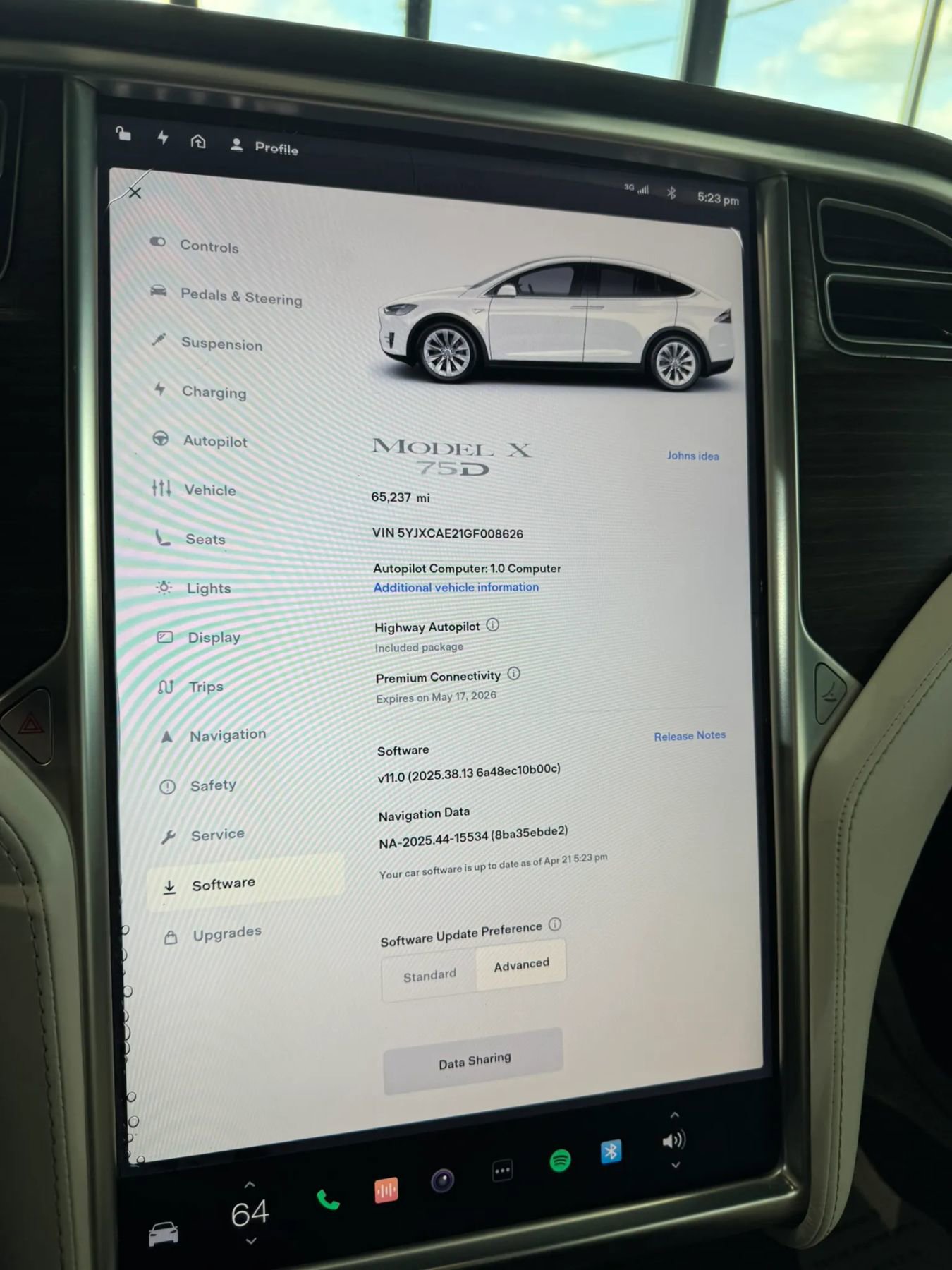 Used 2016 Tesla Model X 75D AWD/4WD image 39