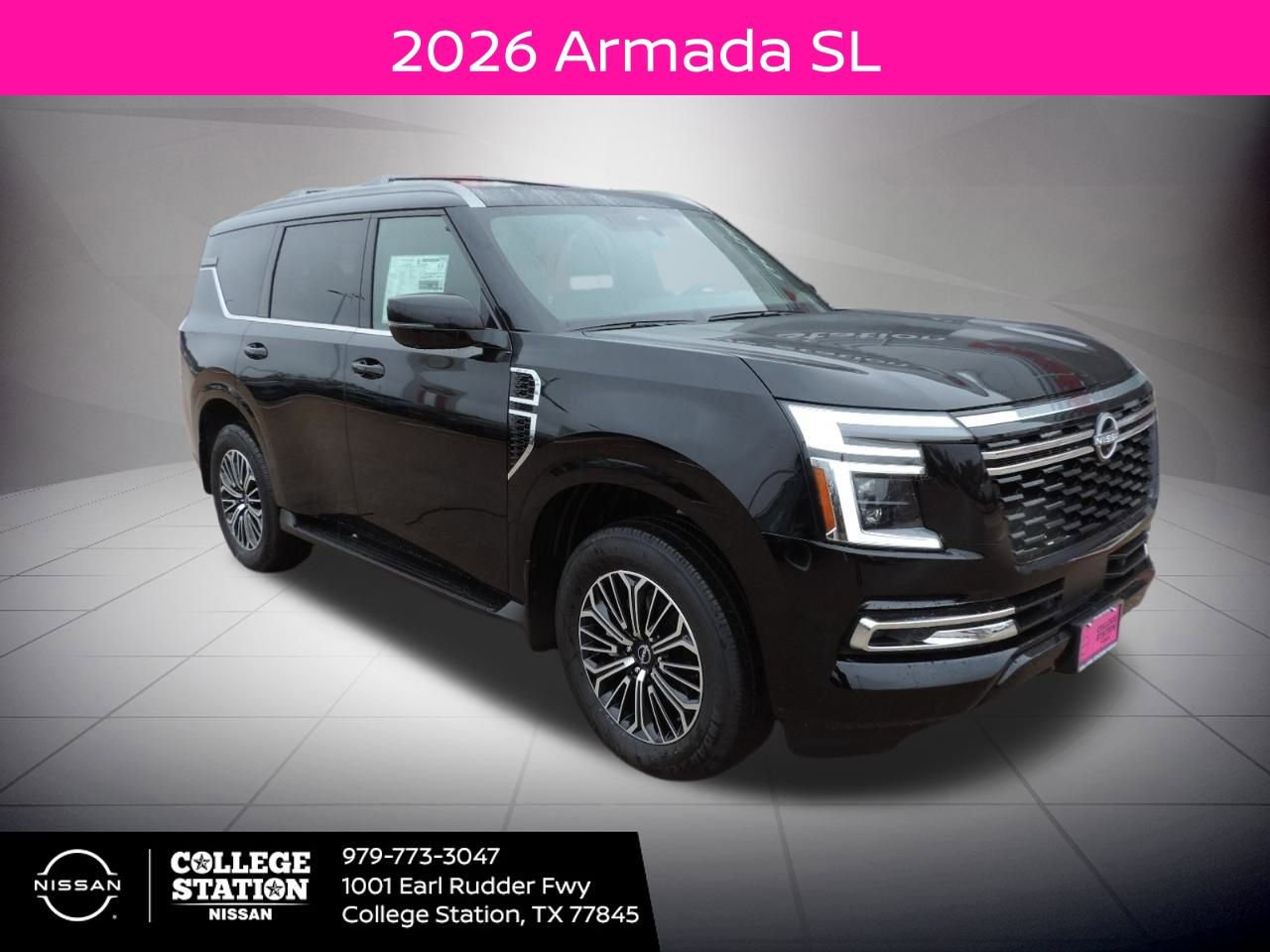 New 2026 Nissan Armada SL w/ Captain's Chari Seat Package