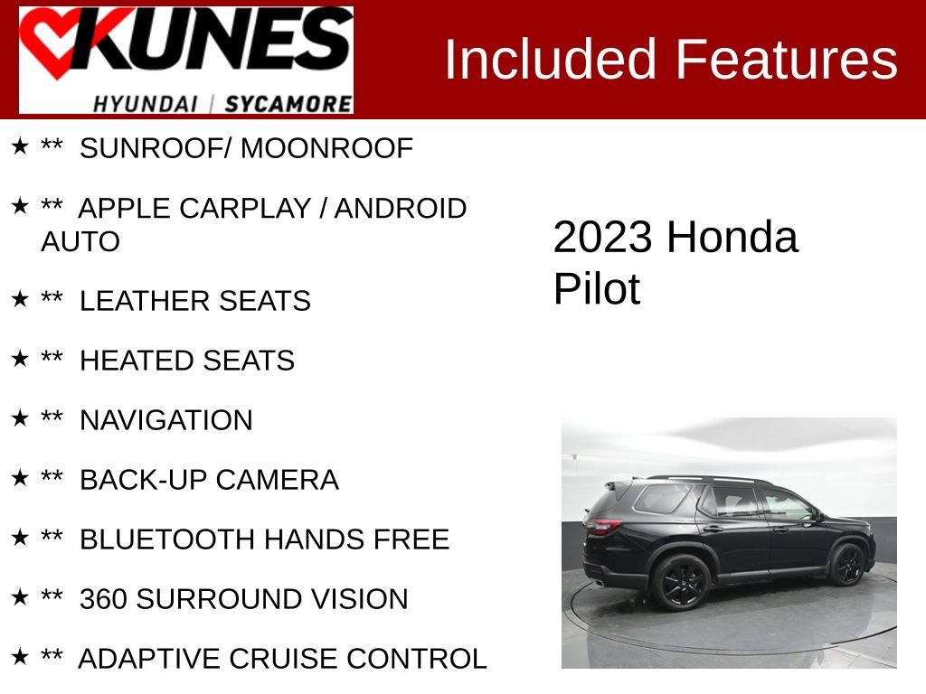 Used 2023 Honda Pilot Elite image 2