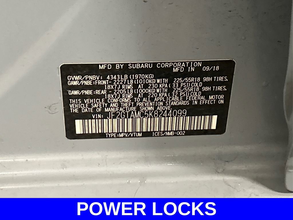 Used 2019 Subaru Crosstrek 2.0i Limited w/ Moonroof Package image 14