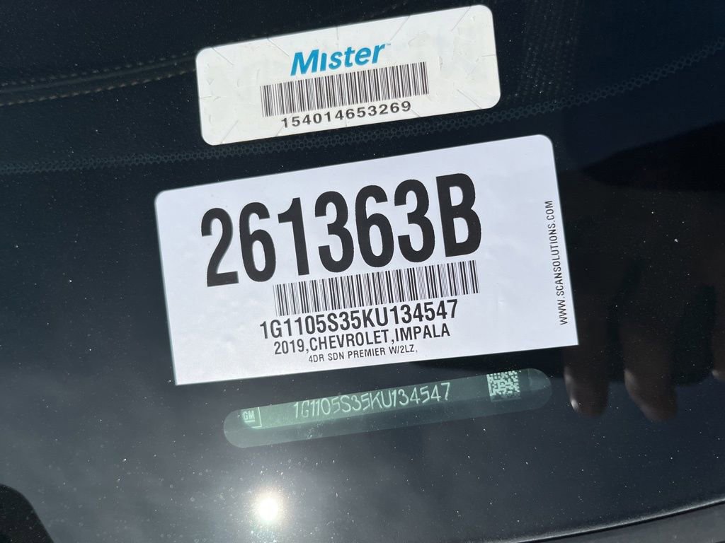 Used 2019 Chevrolet Impala Premier FWD image 8