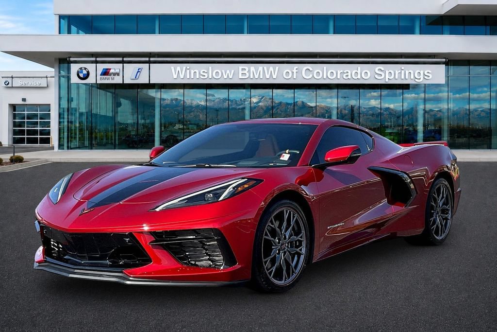 Used 2023 Chevrolet Corvette Stingray Preferred Cpe w/ Z51 Performance Package RWD image 3