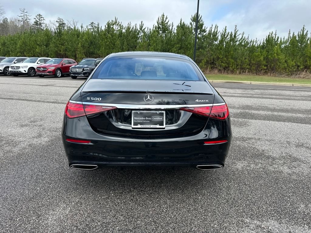Certified 2022 Mercedes-Benz S 500 4MATIC w/ AMG Line Package image 11