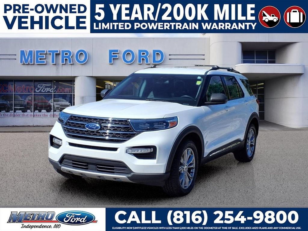 Used 2022 Ford Explorer XLT w/ Equipment Group 202A AWD/4WD image 7